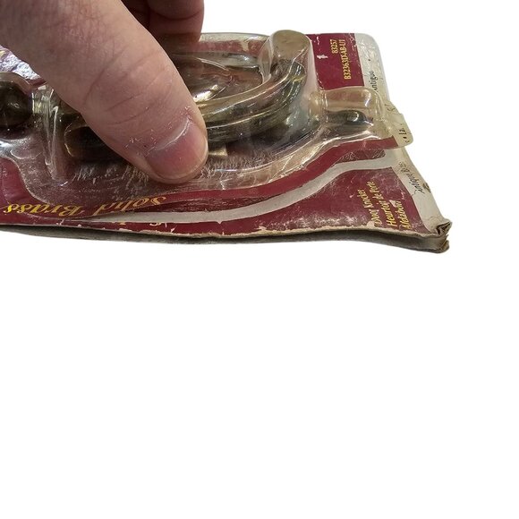 Brainerd Door Knocker Solid Antique Brass 6 1/16" x 3 1/16" NOS Part # 83257 - Picture 6 of 10